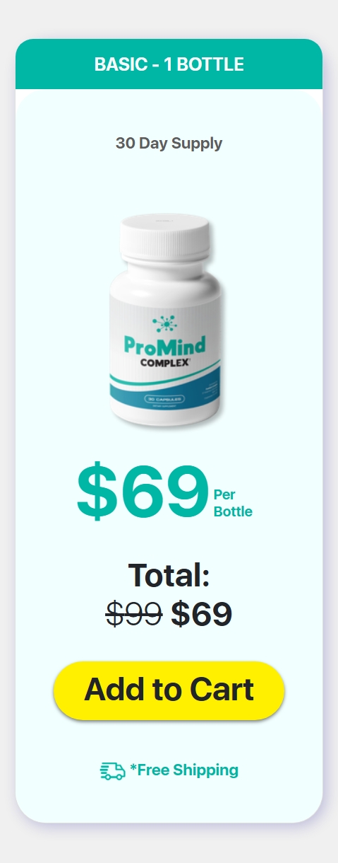 ProMind Complex™ 2 Bottle Memory, Focus & Cognitive Wellness Support
